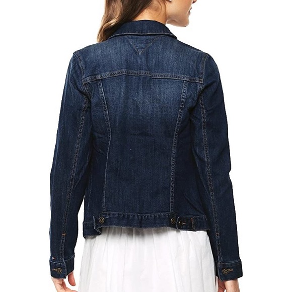 Tommy Hilfiger Medium Wash Denim Jacket - Picture 3 of 9
